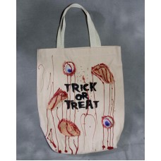 Body Parts Gory Halloween Canvas Bag