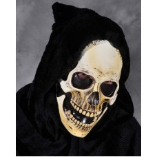 Mask Head Skull Grim with Hood